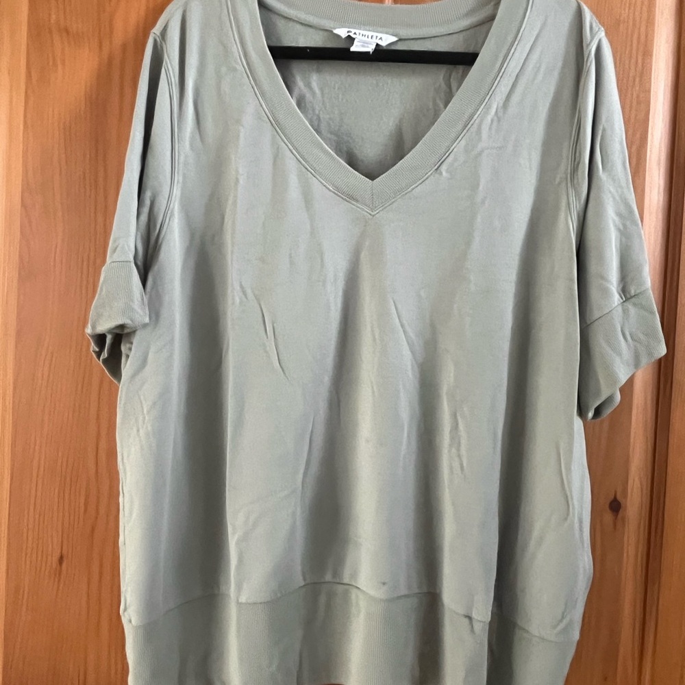 Sage green Athleta sweater